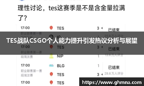 TES战队CSGO个人能力提升引发热议分析与展望